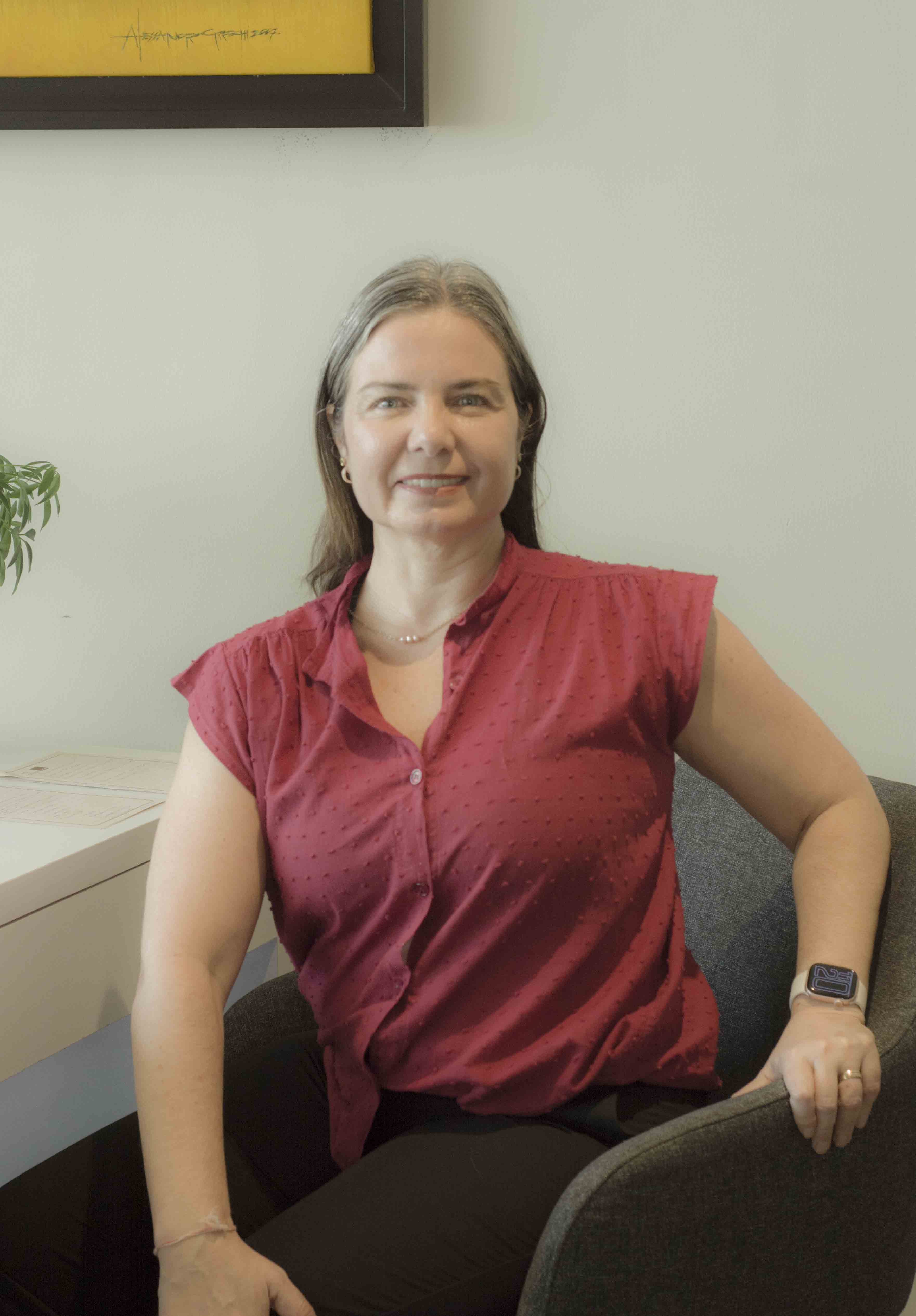 Instructora de yoga con 12 años de experiencia
